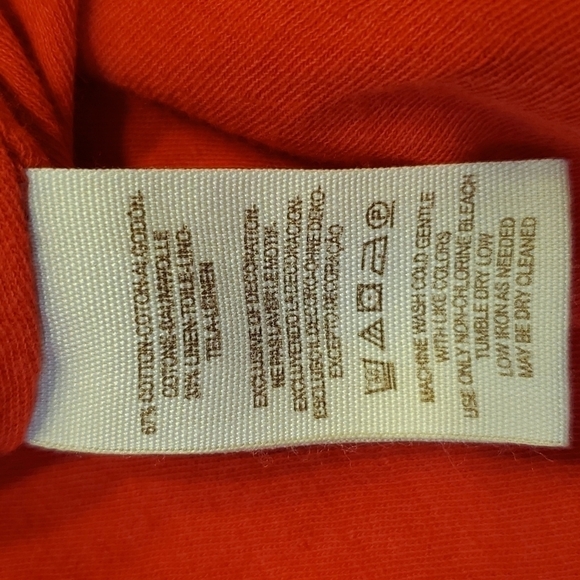 NWT Free People Lita Red Embroidered Top Size Small - Picture 12 of 12